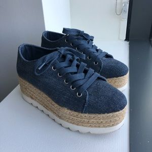 Steve Madden Karma espadrille platform- size 6.5